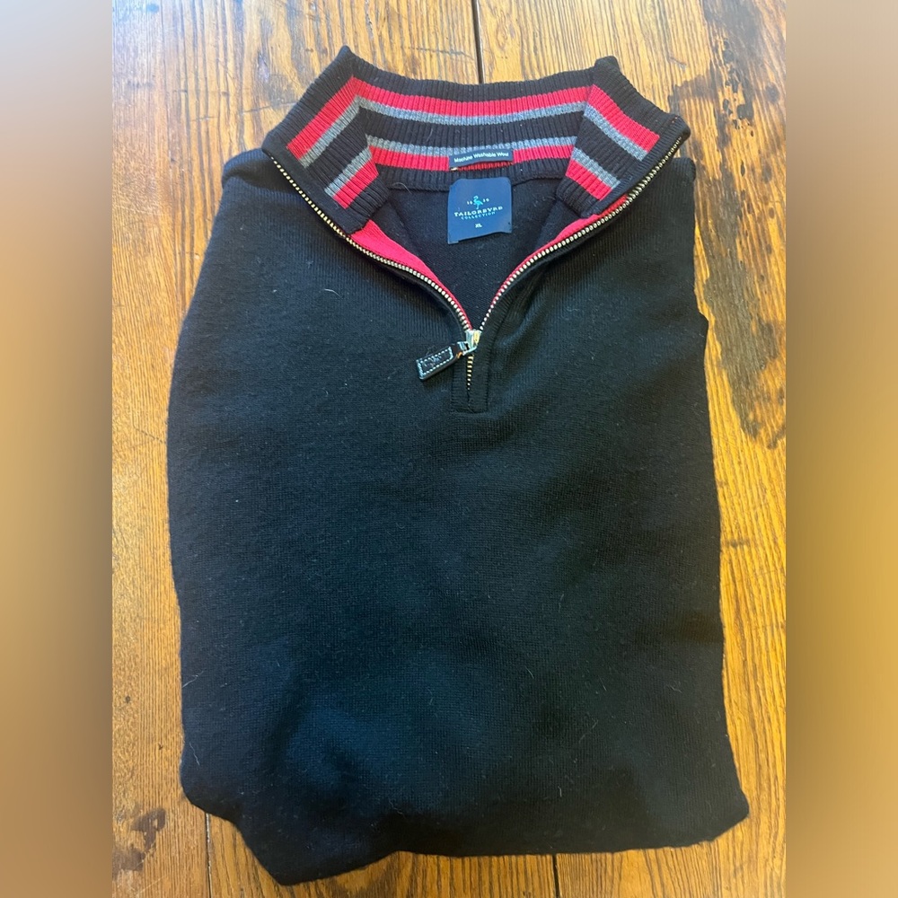 TaylorByrd quarter zip.  XL